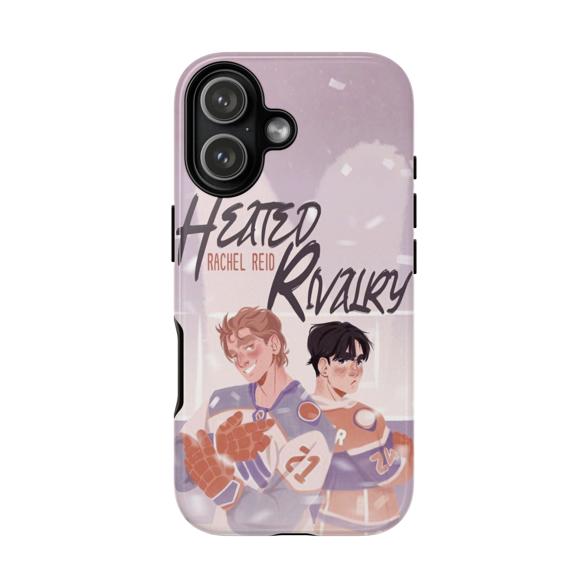 2 Style Heated Rivalry M/M Hockey Romance Inspire custom Sport Phone Case Collection for iPhone 17-11, Samsung S25-S21
