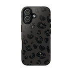 2 Style Leopard Glitter Inspire custom Trendy Phone Case Collection for iPhone 17-11, Samsung S25-S21