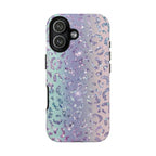 2 Style Leopard Glitter Inspire custom Trendy Phone Case Collection for iPhone 17-11, Samsung S25-S21