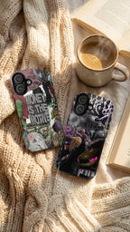 2 Style Money is the Motive & Luxury Car Inspire custom Trendy Phone Case Collection for iPhone 17-11, Samsung S25-S21