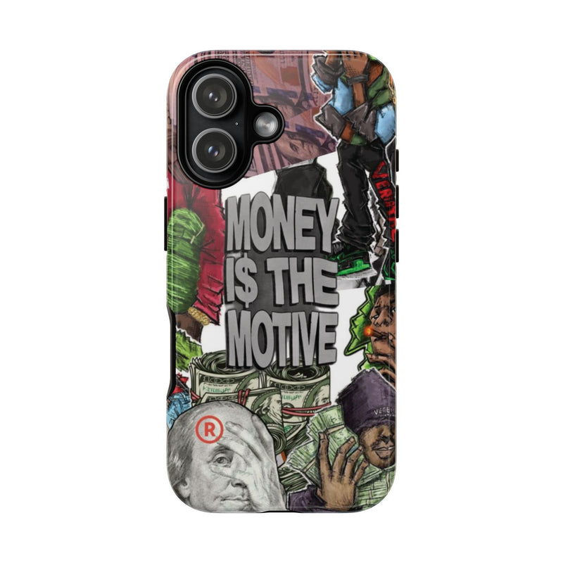 2 Style Money is the Motive & Luxury Car Inspire custom Trendy Phone Case Collection for iPhone 17-11, Samsung S25-S21