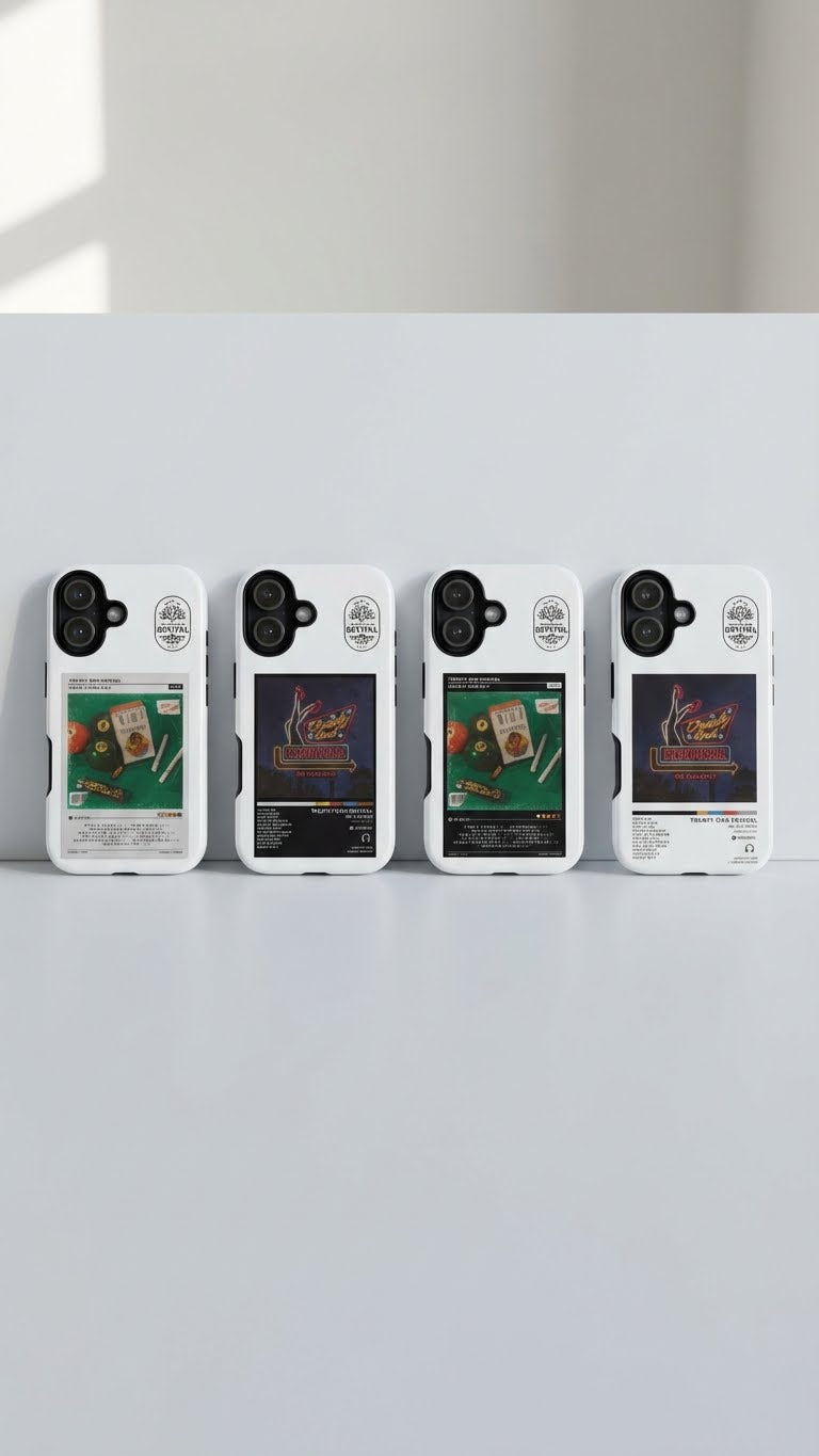 4 Style Treaty Oak Revival Inspire custom Artist Phone Case Collection for iPhone 17-11, Samsung S25-S21