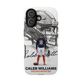 2 Style Caleb Williams Chicago Bears QB1 Inspire custom Sport Phone Case Collection for iPhone 17-11, Samsung S25-S21