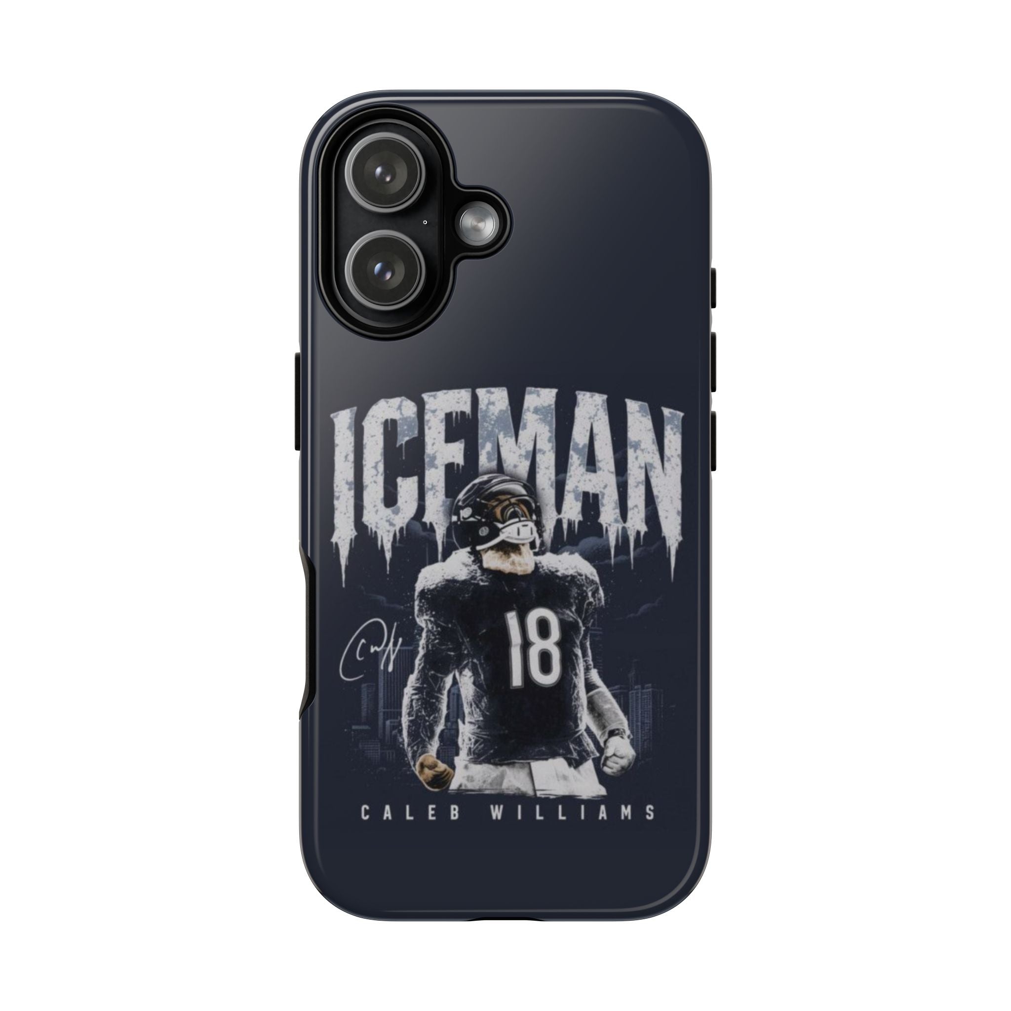 2 Style Caleb Williams Chicago Bears QB1 Inspire custom Sport Phone Case Collection for iPhone 17-11, Samsung S25-S21