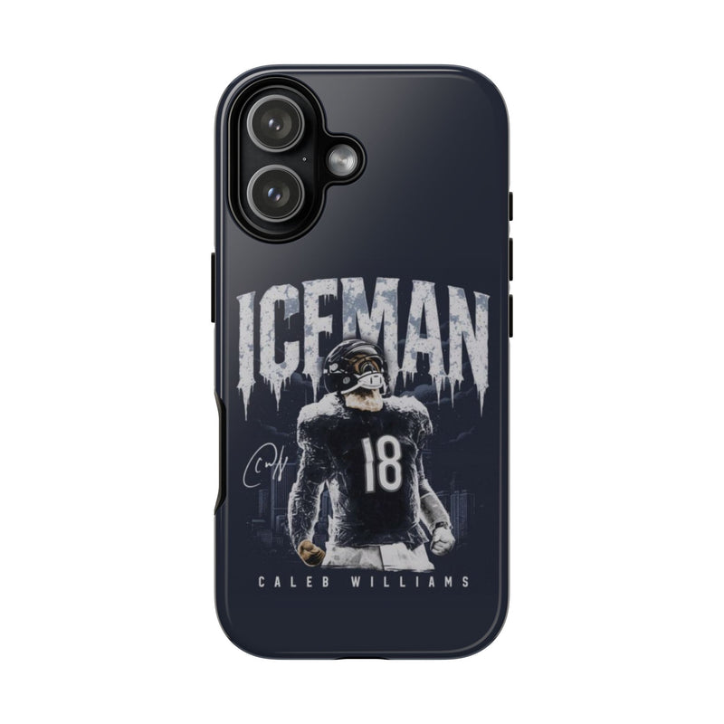 2 Style Caleb Williams Chicago Bears QB1 Inspire custom Sport Phone Case Collection for iPhone 17-11, Samsung S25-S21