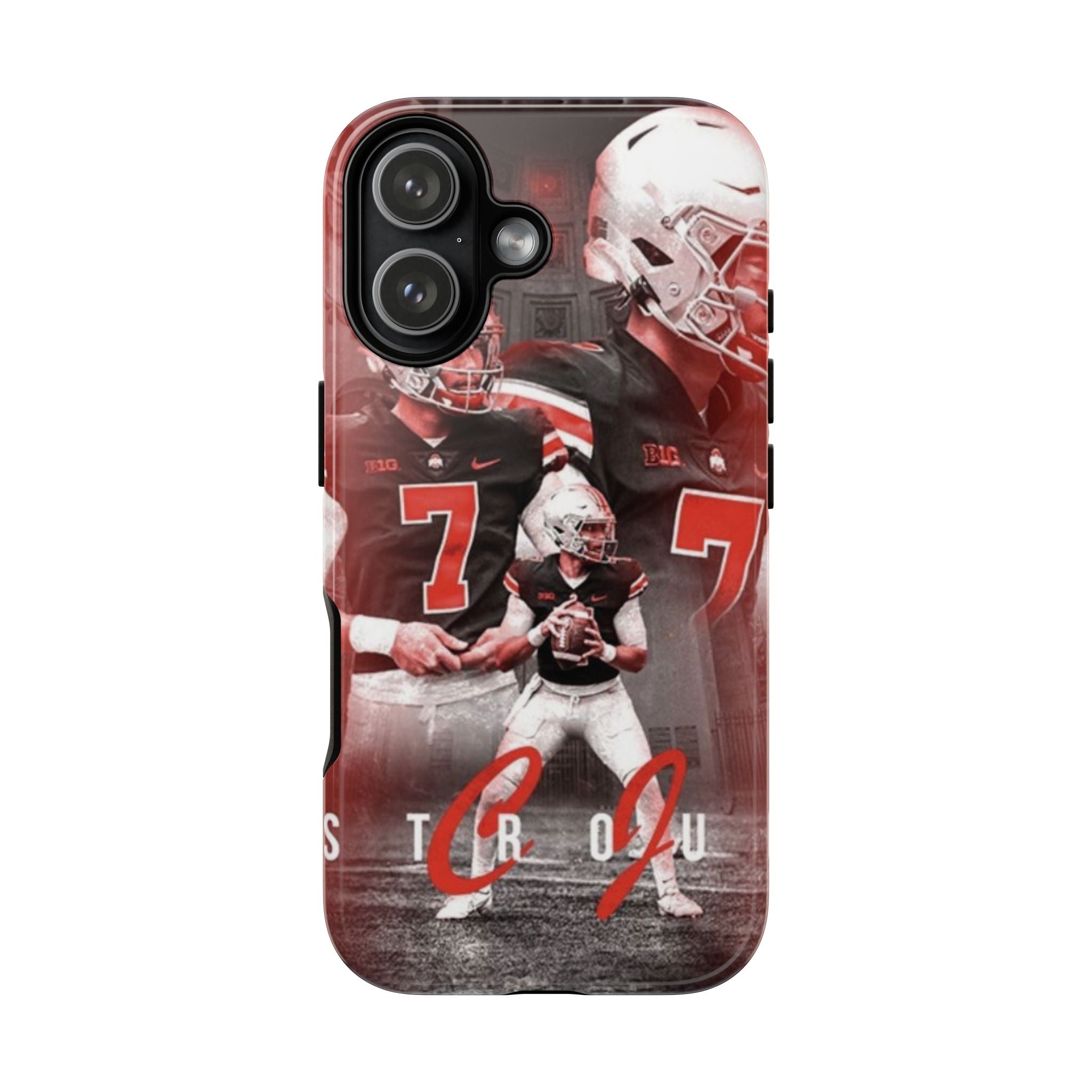 6 Style C.J. Stroud Football Player Houston Texans Inspire custom Sport Phone Case Collection for iPhone 17-11, Samsung S25-S21