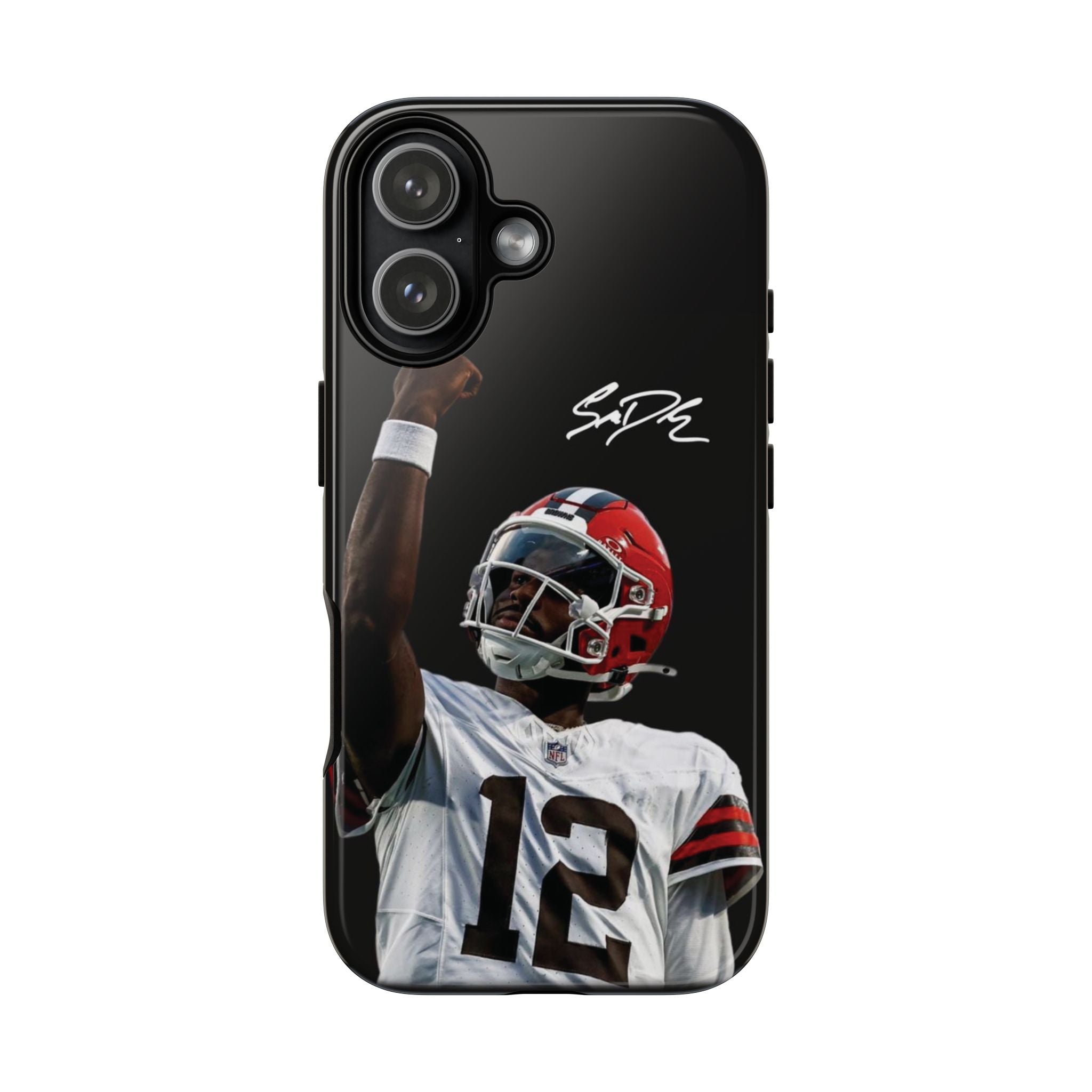2 Style Shedeur Sanders Football Player Colorado Buffaloes Inspire custom Sport Phone Case Collection for iPhone 17-11, Samsung S25-S21
