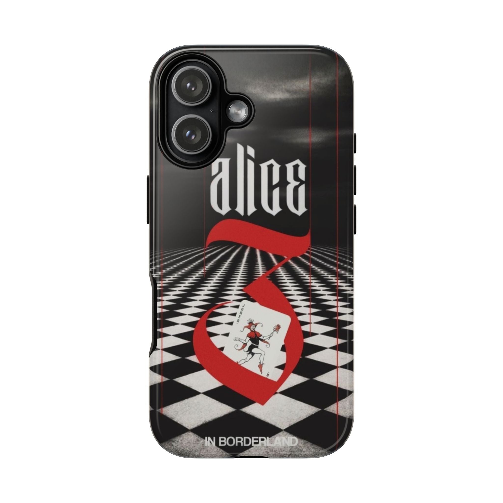 3 Style Alice in Borderland Inspire custom Anime Phone Case Collection for iPhone 17-11, Samsung S25-S21