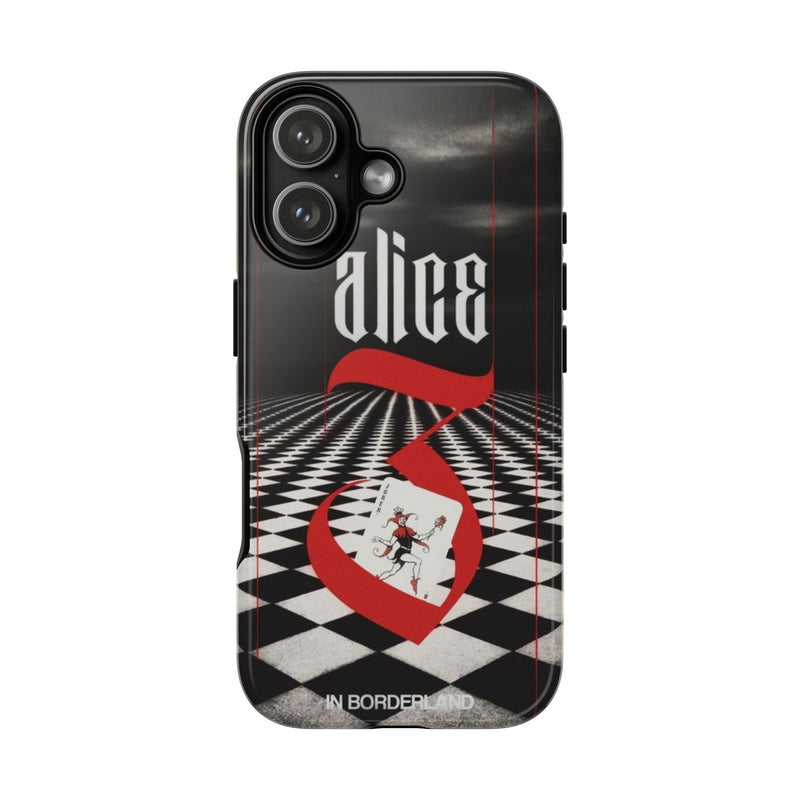 3 Style Alice in Borderland Inspire custom Anime Phone Case Collection for iPhone 17-11, Samsung S25-S21