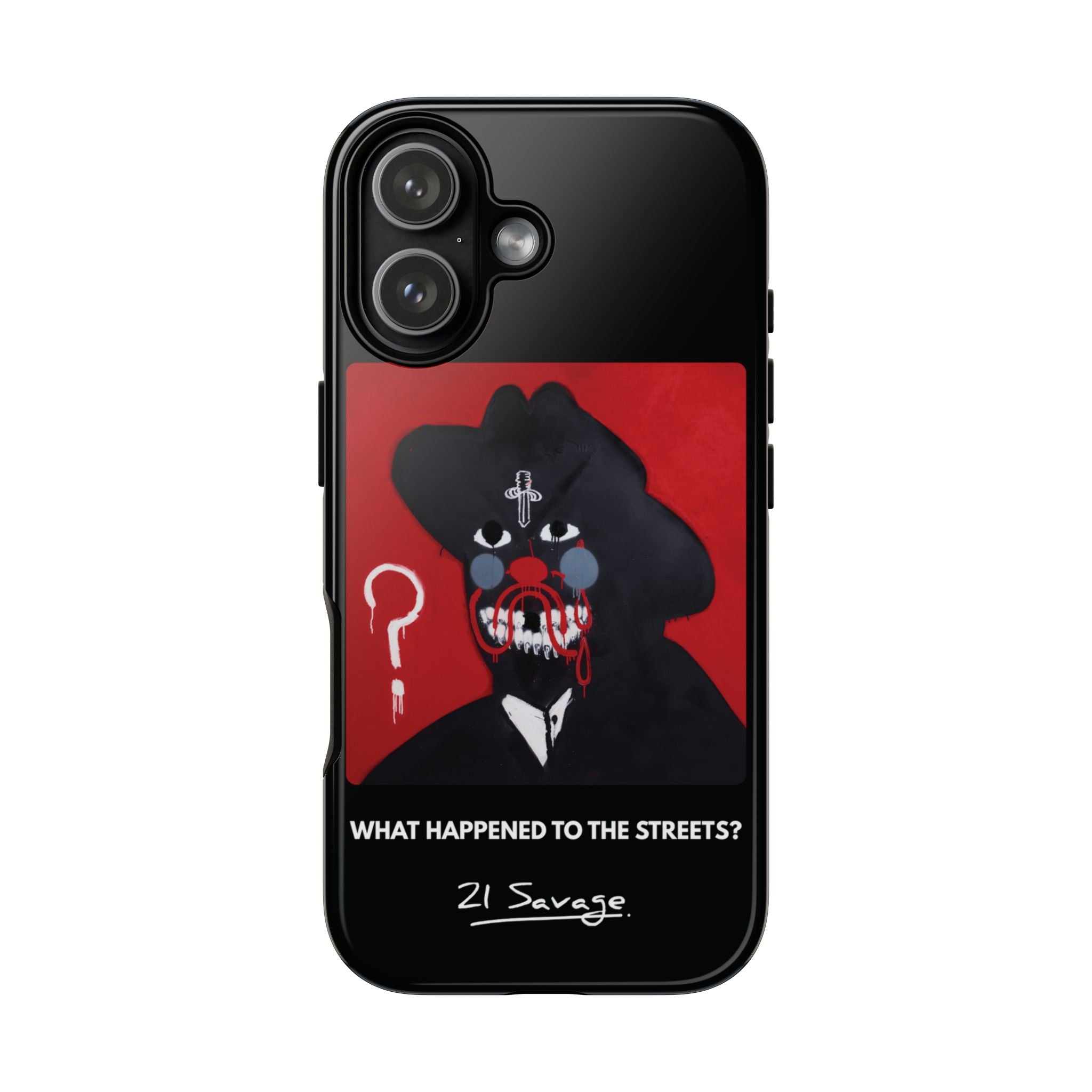 4 Style 21 Savage Rapper Inspire custom Artist Phone Case Collection for iPhone 17-11, Samsung S25-S21