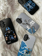 4 Style Amon-Ra St. Brown Football Player NFL Inspire custom Sport Phone Case Collection for iPhone 17-11, Samsung S25-S21