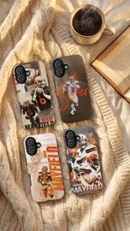 4 Style Baker Mayfield Football Player NFL Inspire custom Sport Phone Case Collection for iPhone 17-11, Samsung S25-S21