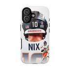 4 Style Bo Nix Denver Broncos Football Player NFL Inspire custom Sport Phone Case Collection for iPhone 17-11, Samsung S25-S21