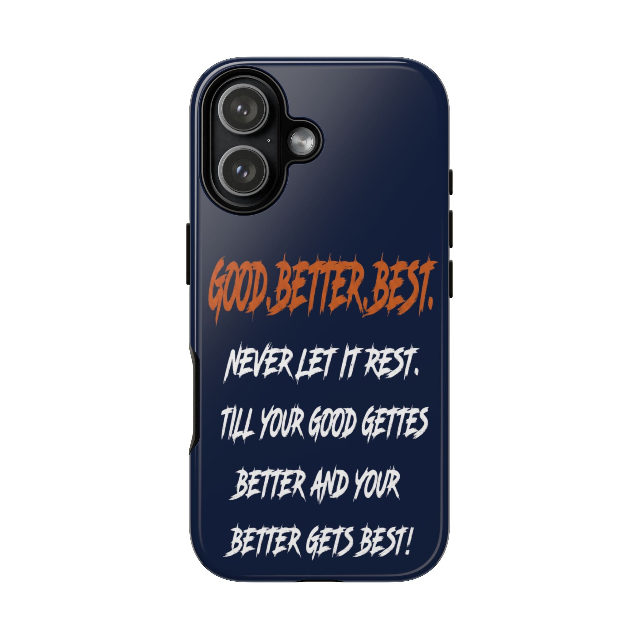 4 Style Good Better Best Football Player Inspire custom Sport Phone Case Collection for iPhone 17-11, Samsung S25-S21