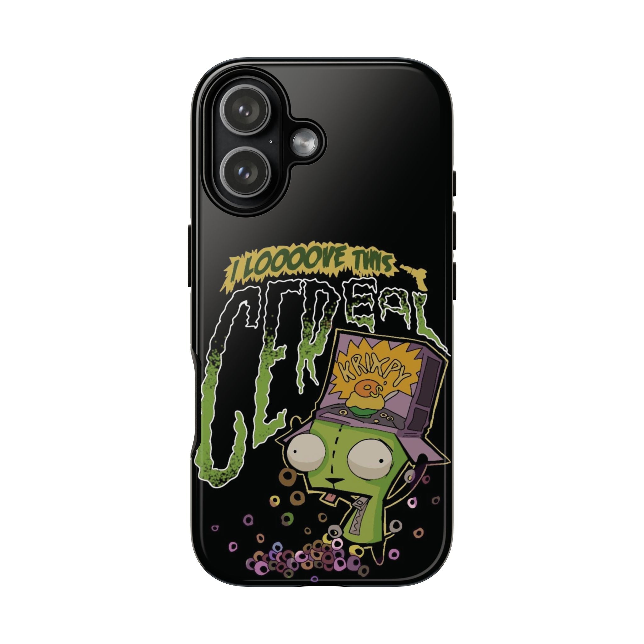 4 Style Invader Zim Inspire custom Trendy Phone Case Collection for iPhone 17-11, Samsung S25-S21