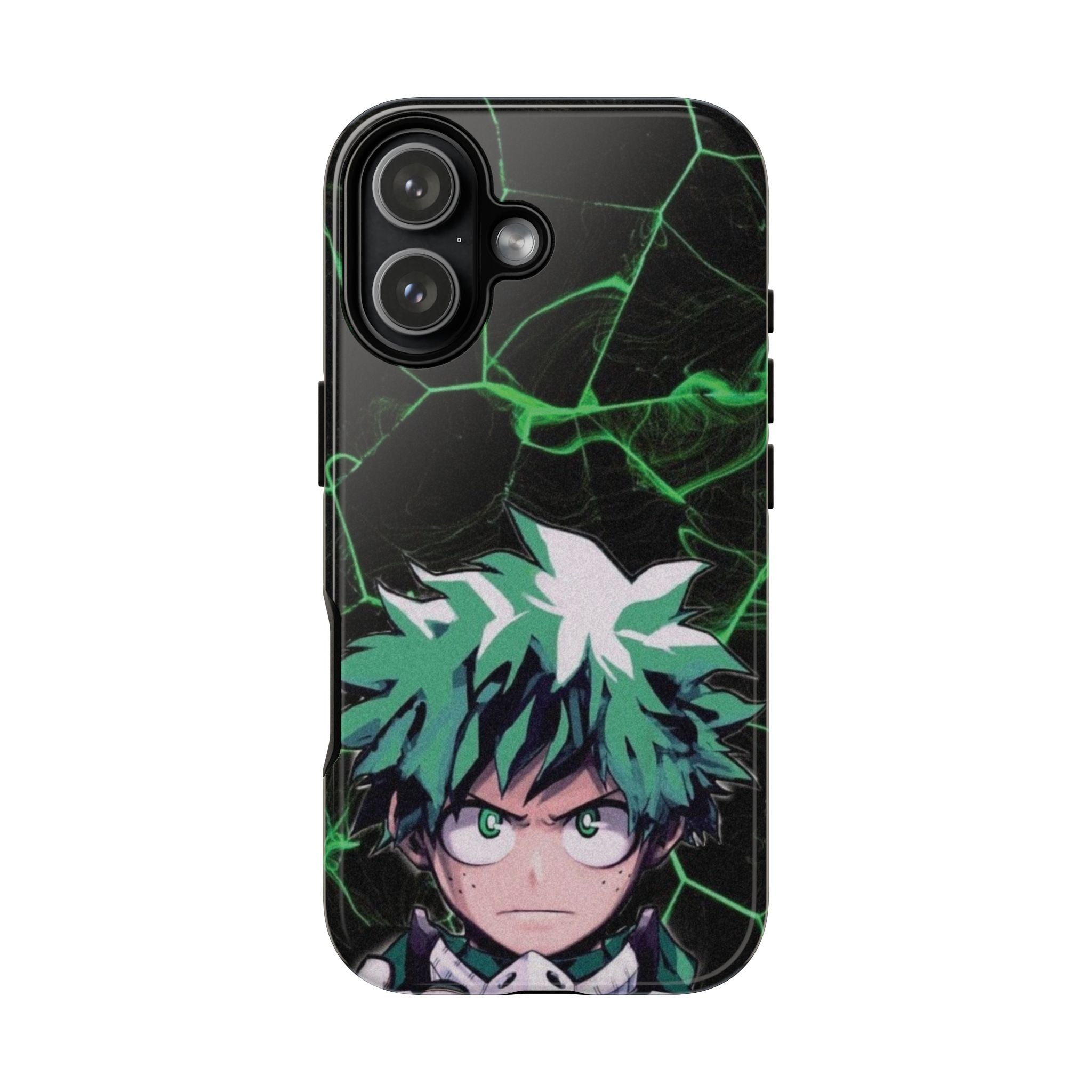 4 Style Izuku Midoriya My Hero Academia Inspire custom Anime Phone Case Collection for iPhone 17-11, Samsung S25-S21