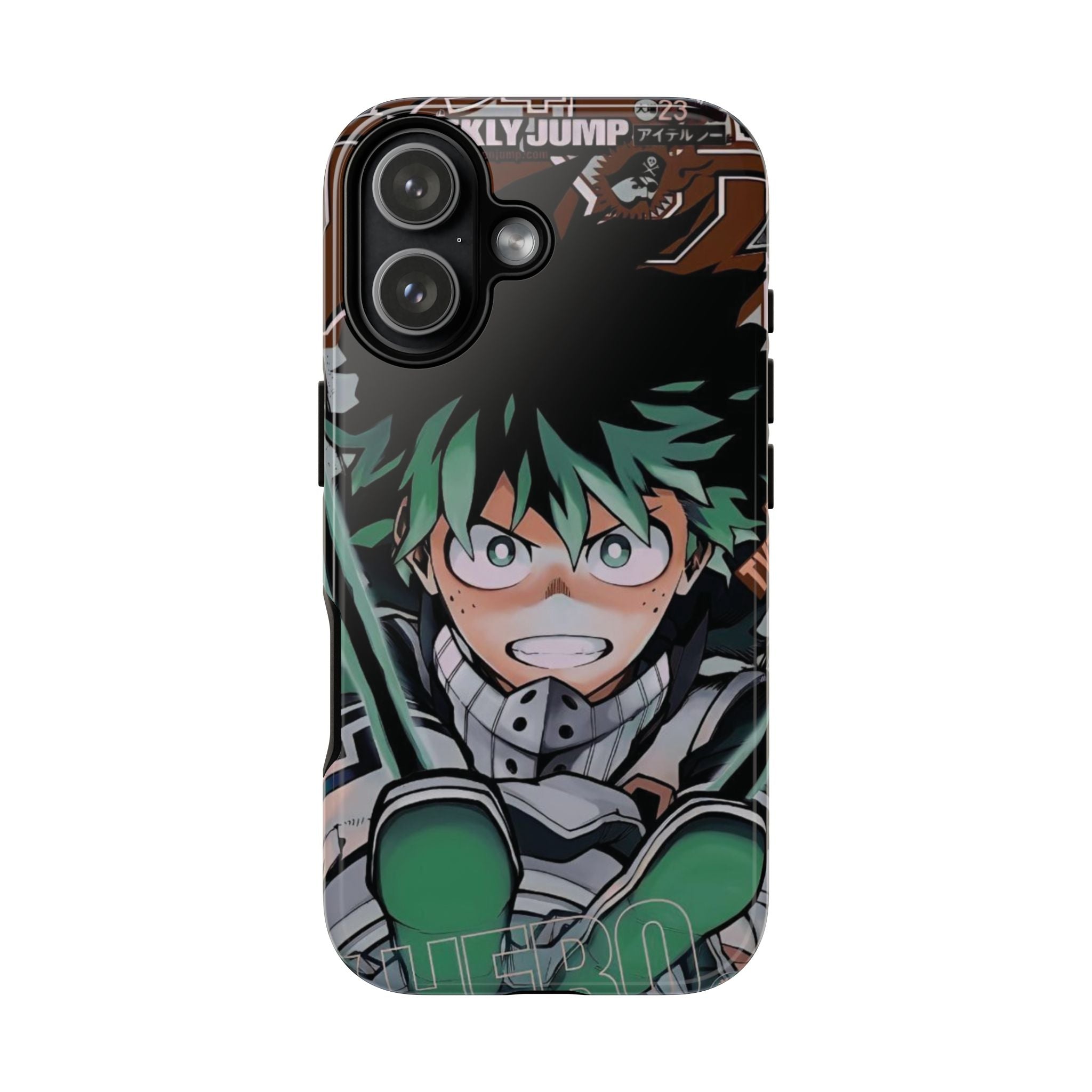 4 Style Izuku Midoriya My Hero Academia Inspire custom Anime Phone Case Collection for iPhone 17-11, Samsung S25-S21