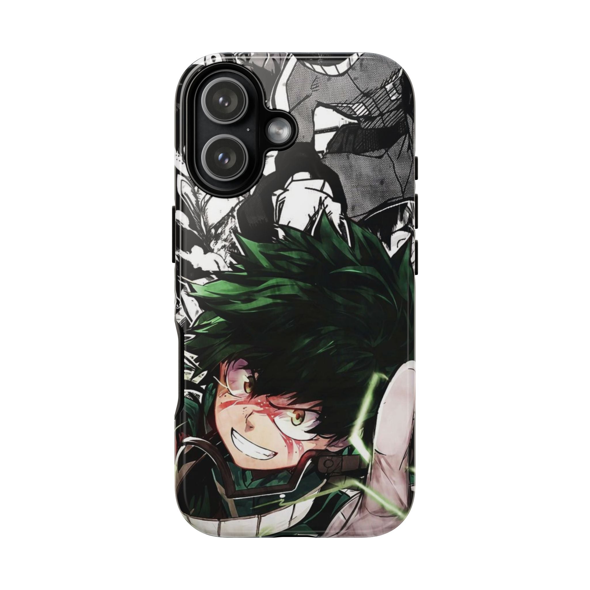 4 Style Izuku Midoriya My Hero Academia Inspire custom Anime Phone Case Collection for iPhone 17-11, Samsung S25-S21