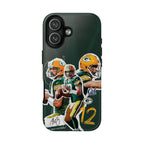 6 Style Aaron Rodgers Football Player NFL Inspire custom Sport Phone Case Collection for iPhone 17-11, Samsung S25-S21