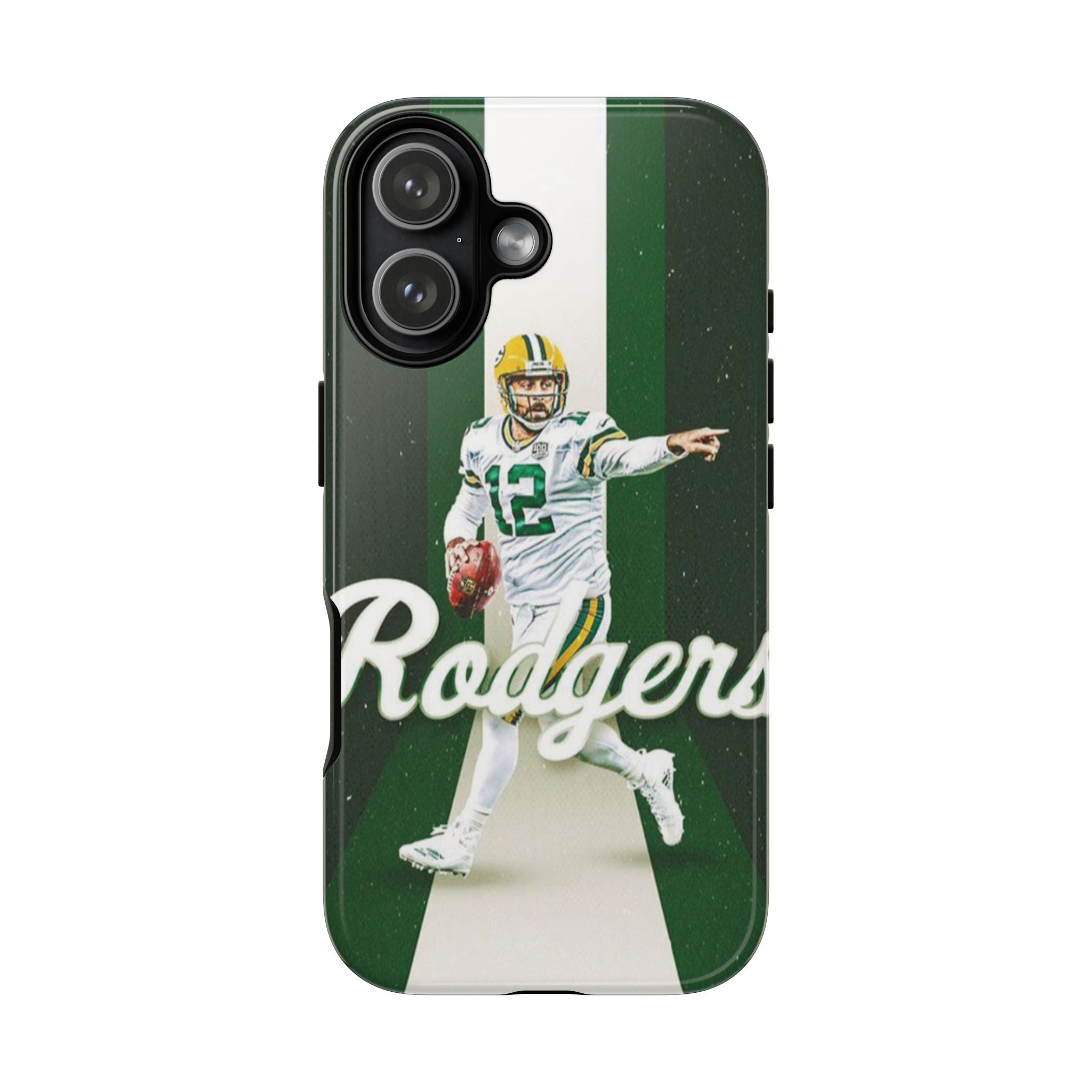 6 Style Aaron Rodgers Football Player NFL Inspire custom Sport Phone Case Collection for iPhone 17-11, Samsung S25-S21