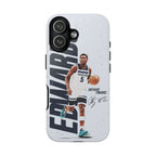5 Style Anthony Edwards Basketball Player NBA Inspire custom Sport Phone Case Collection for iPhone 17-11, Samsung S25-S21