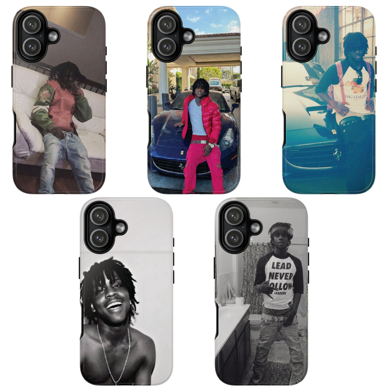 6 Style Chief Keef Rapper Inspire custom Artist Phone Case Collection for iPhone 17-11, Samsung S25-S21