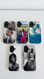6 Style Chief Keef Rapper Inspire custom Artist Phone Case Collection for iPhone 17-11, Samsung S25-S21