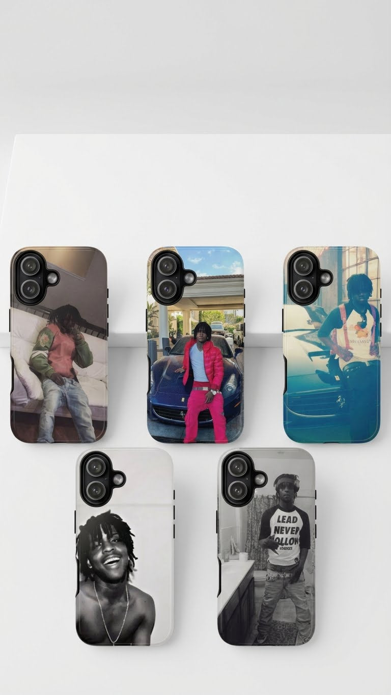 6 Style Chief Keef Rapper Inspire custom Artist Phone Case Collection for iPhone 17-11, Samsung S25-S21