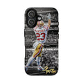 5 Style Christian McCaffrey Football Player NFL Inspire custom Sport Phone Case Collection for iPhone 17-11, Samsung S25-S21