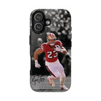 5 Style Christian McCaffrey Football Player NFL Inspire custom Sport Phone Case Collection for iPhone 17-11, Samsung S25-S21