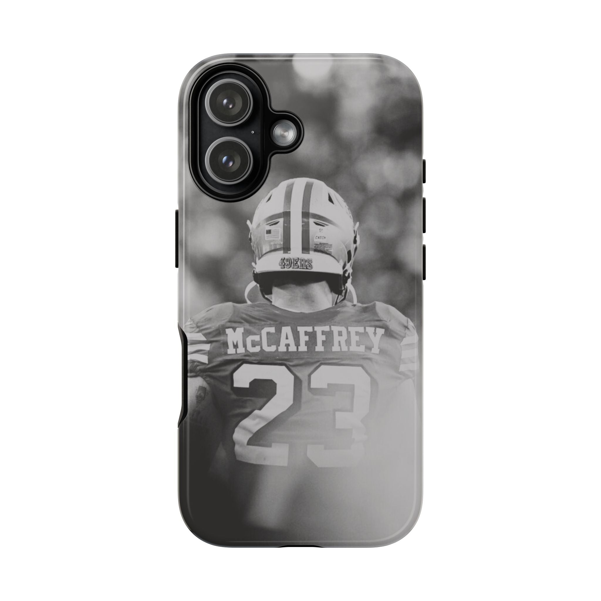 5 Style Christian McCaffrey Football Player NFL Inspire custom Sport Phone Case Collection for iPhone 17-11, Samsung S25-S21