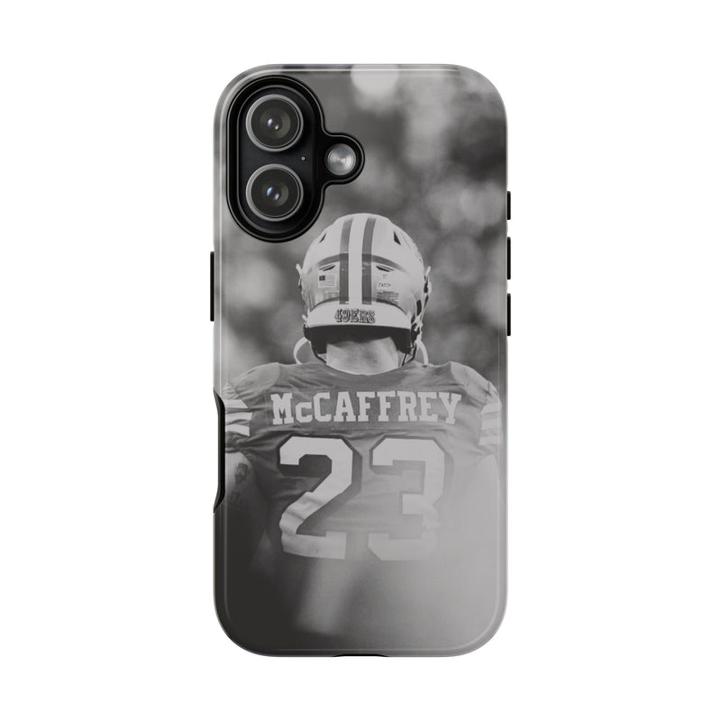 5 Style Christian McCaffrey Football Player NFL Inspire custom Sport Phone Case Collection for iPhone 17-11, Samsung S25-S21