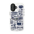 11 Style College Football Teams Inspire custom Sport Phone Case Collection for iPhone 17-11, Samsung S25-S21