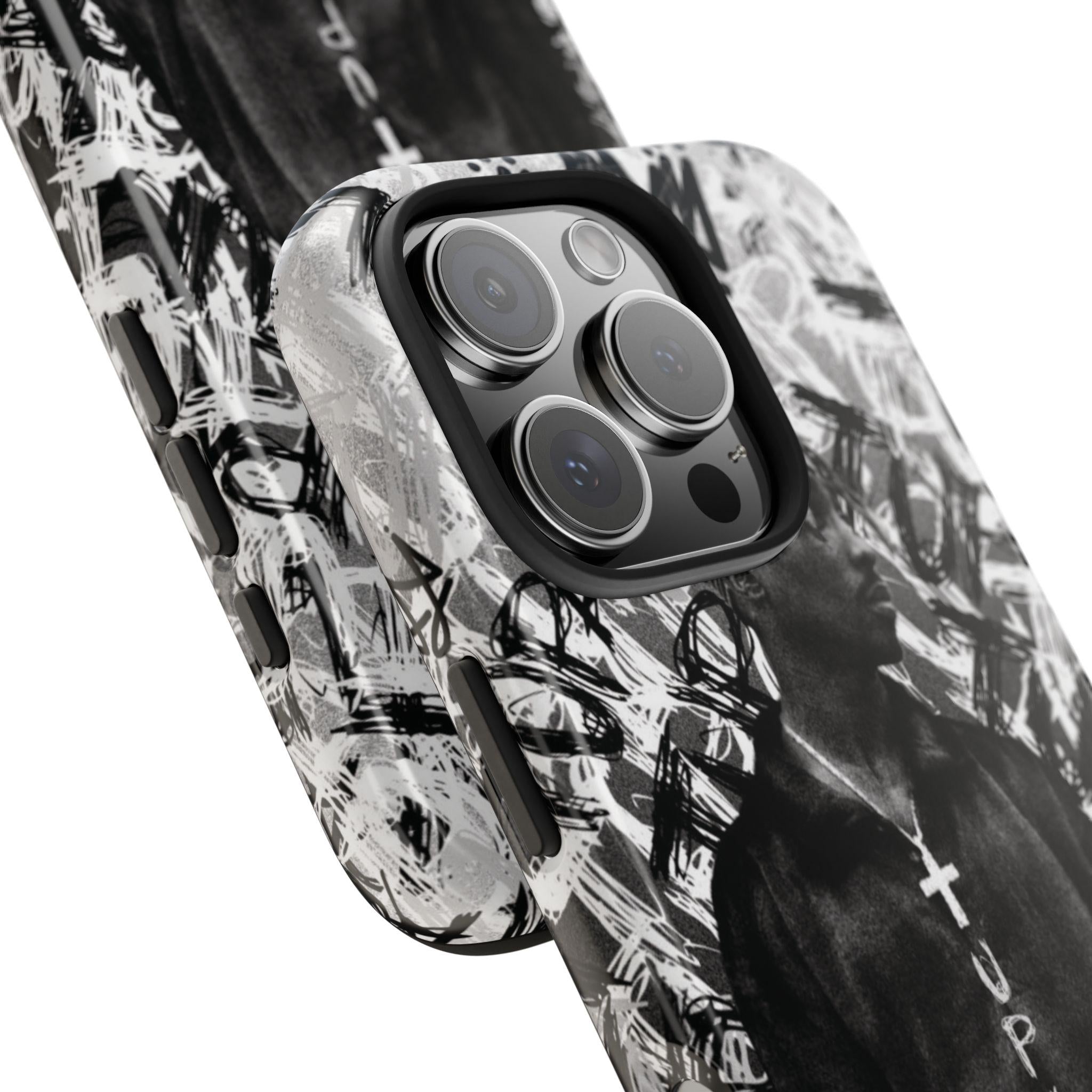 6 Style 2Pac Rapper Inspire custom Artist Phone Case Collection for iPhone 17-11, Samsung S25-S21