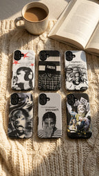 6 Style A$AP Rocky Rapper Inspire custom Artist Phone Case Collection for iPhone 17-11, Samsung S25-S21