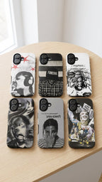 6 Style A$AP Rocky Rapper Inspire custom Artist Phone Case Collection for iPhone 17-11, Samsung S25-S21