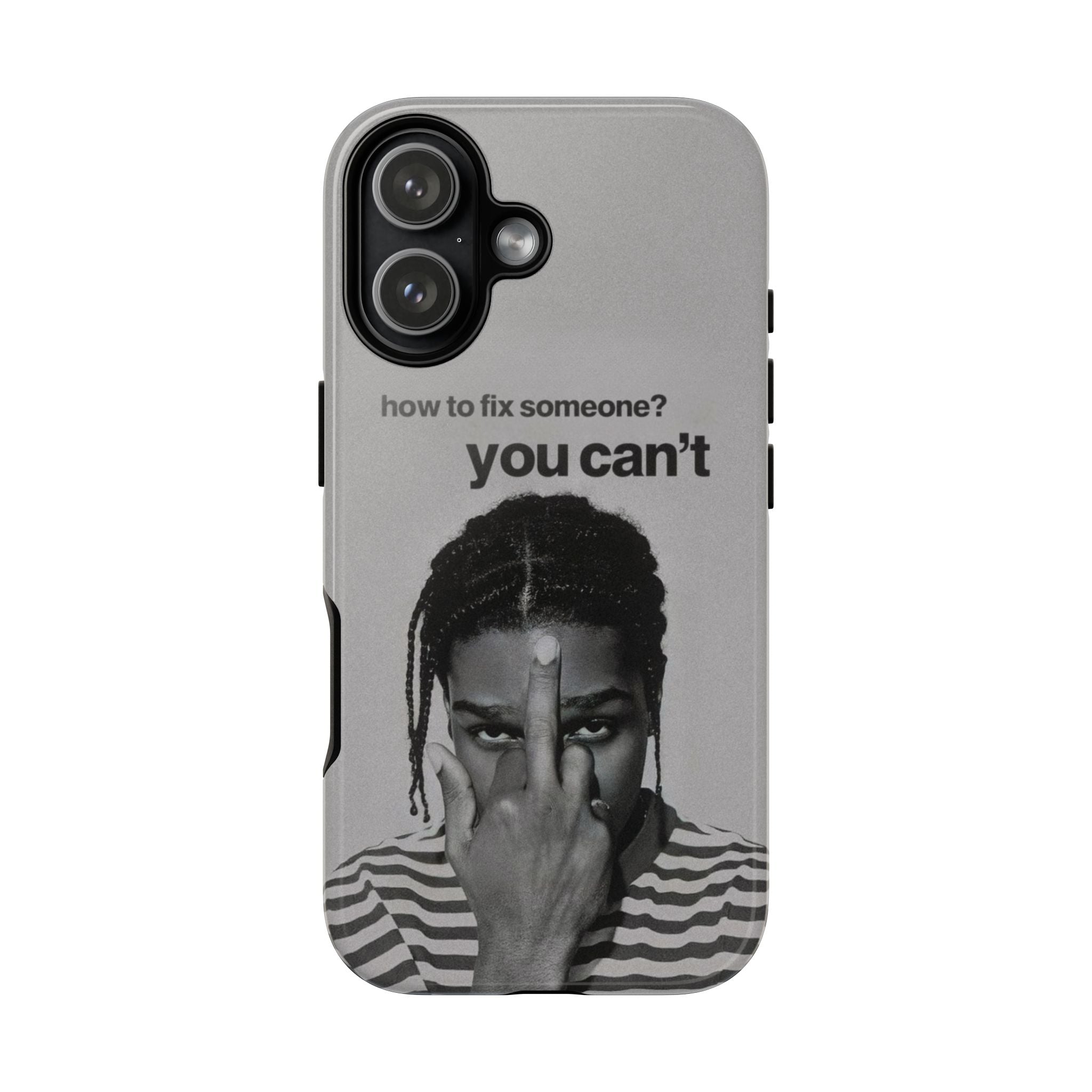 6 Style A$AP Rocky Rapper Inspire custom Artist Phone Case Collection for iPhone 17-11, Samsung S25-S21