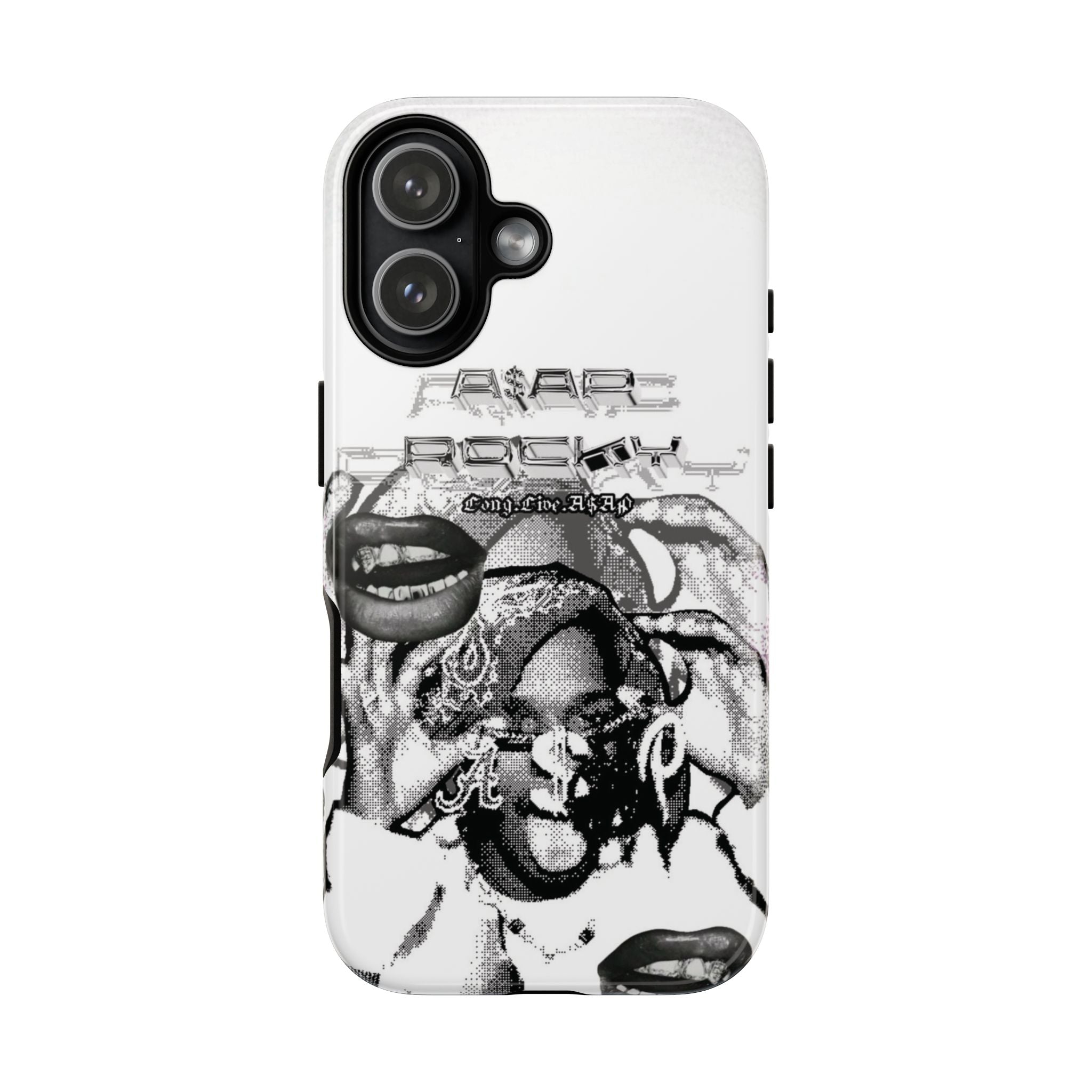 6 Style A$AP Rocky Rapper Inspire custom Artist Phone Case Collection for iPhone 17-11, Samsung S25-S21