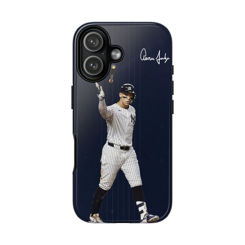 6 Style Aaron Judge Baseball Player MLB Inspire custom Sport Phone Case Collection for iPhone 17-11, Samsung S25-S21