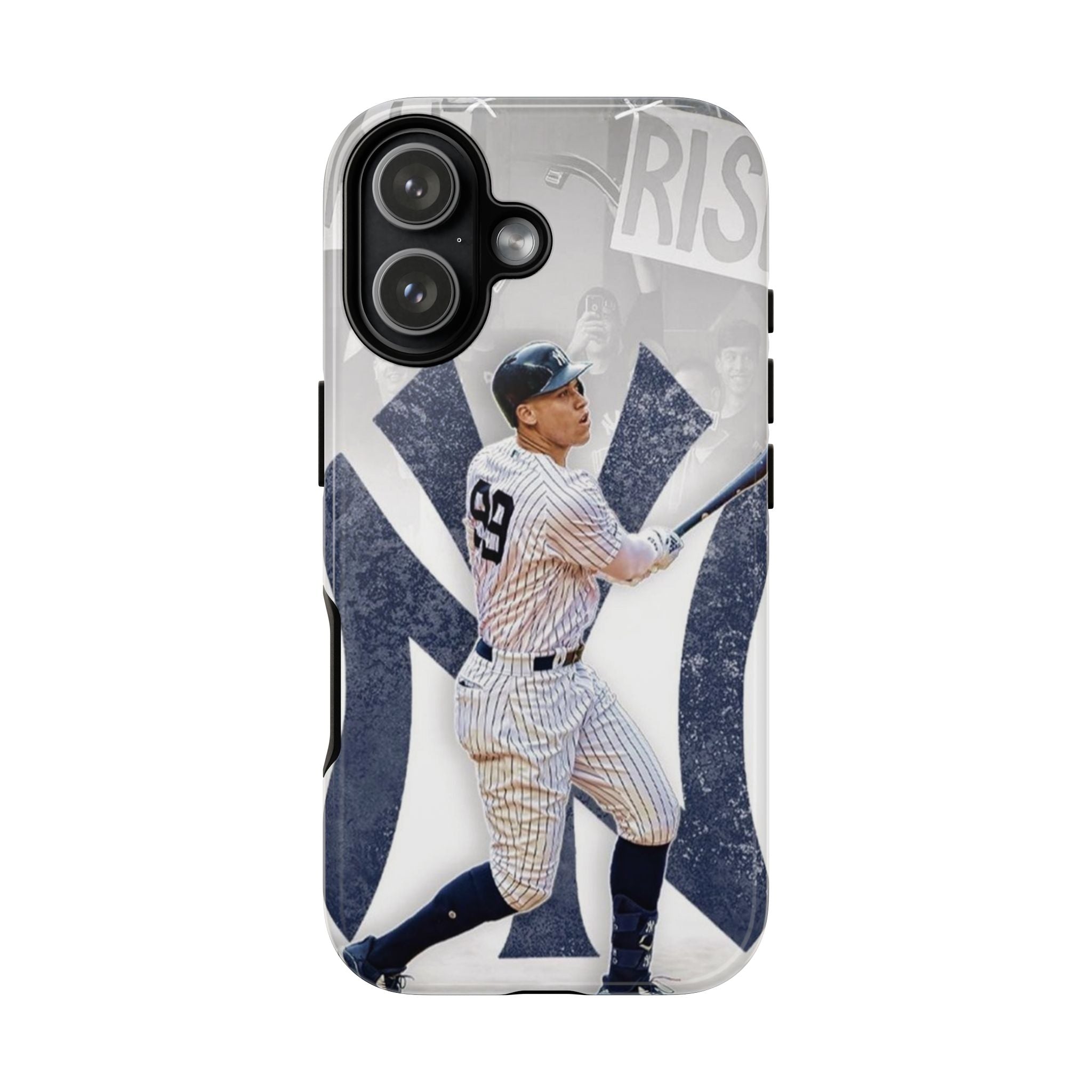 6 Style Aaron Judge Baseball Player MLB Inspire custom Sport Phone Case Collection for iPhone 17-11, Samsung S25-S21
