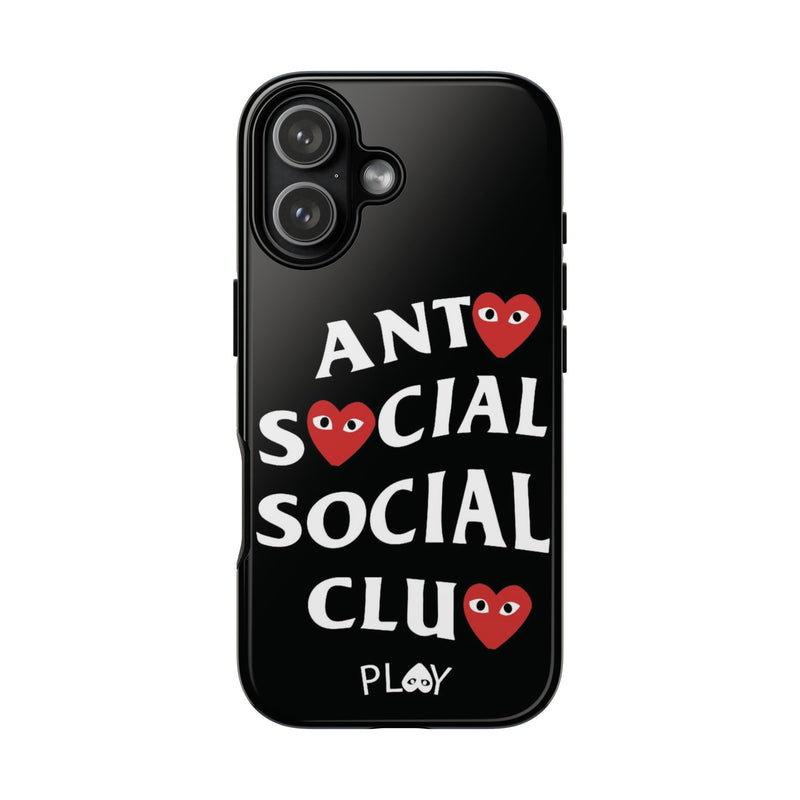6 Style Anti Social Social Club Inspire custom Trendy Phone Case Collection for iPhone 17-11, Samsung S25-S21