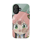 6 Style Anya Forger Spy x Family Inspire custom Anime Phone Case Collection for iPhone 17-11, Samsung S25-S21