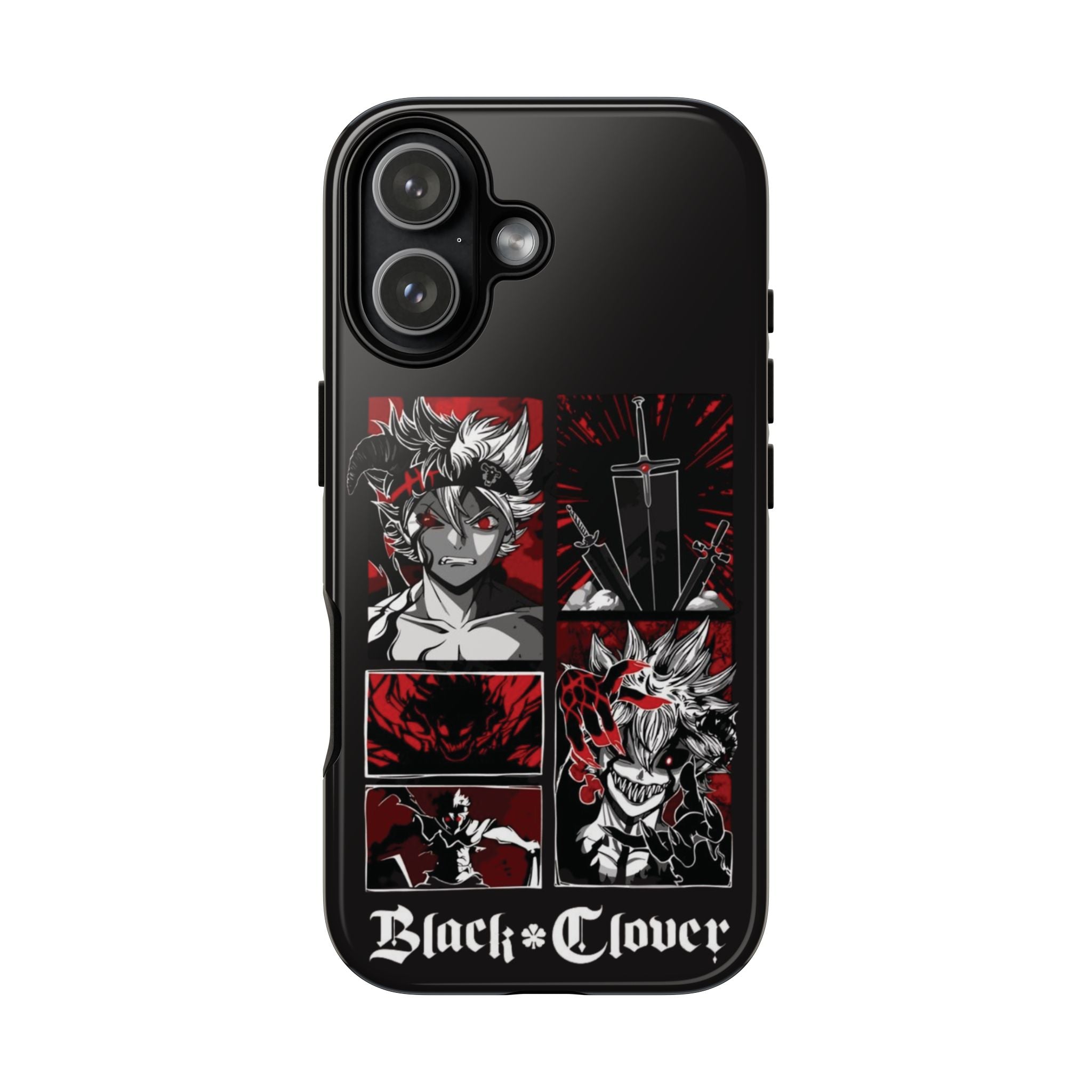 6 Style Asta & Yuno Black Clover Inspire custom Anime Phone Case Collection for iPhone 17-11, Samsung S25-S21