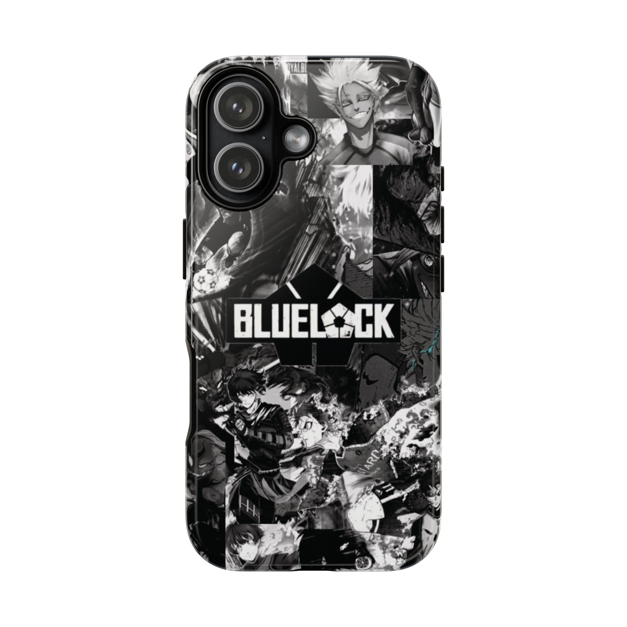6 Style Blue Lock Characters Inspire custom Anime Phone Case Collection for iPhone 17-11, Samsung S25-S21