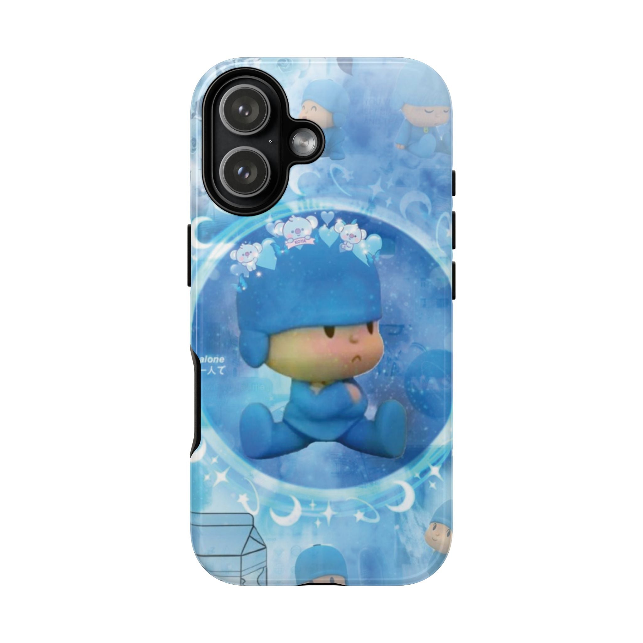 6 Style Pororo Inspire custom Trendy Phone Case Collection for iPhone 17-11, Samsung S25-S21