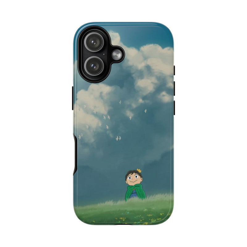 6 Style Boji King Of Rank Inspire custom Anime Phone Case Collection for iPhone 17-11, Samsung S25-S21