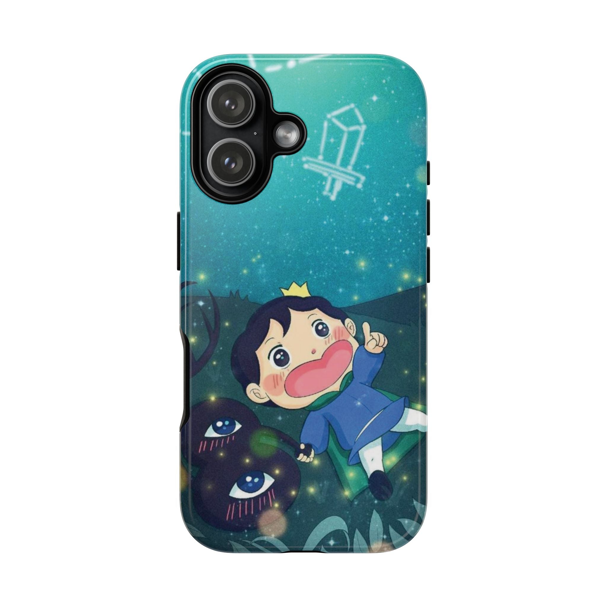 6 Style Boji King Of Rank Inspire custom Anime Phone Case Collection for iPhone 17-11, Samsung S25-S21