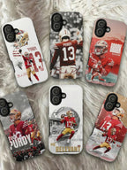 6 Style Brock Purdy Football Player NFL Inspire custom Sport Phone Case Collection for iPhone 17-11, Samsung S25-S21