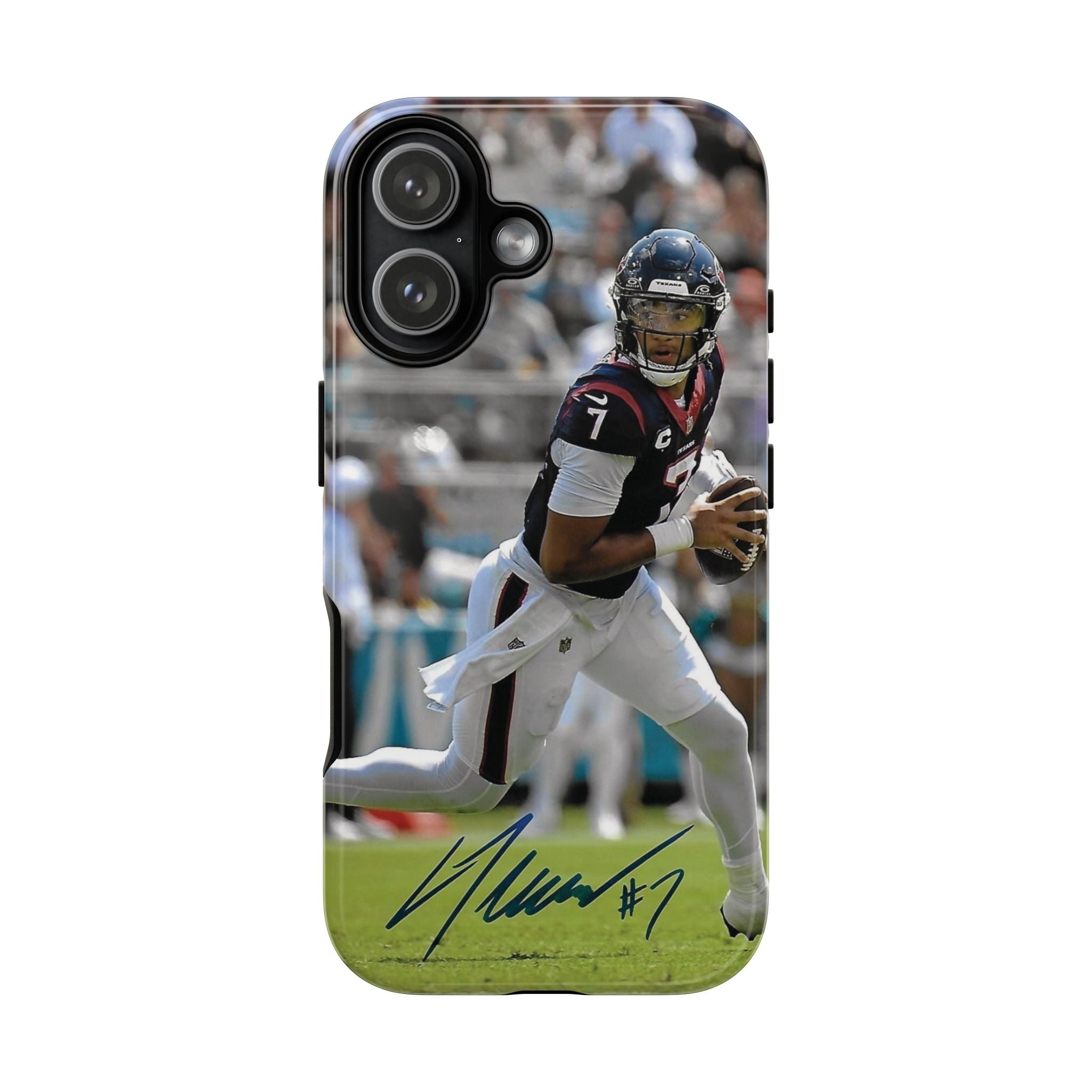6 Style C.J. Stroud Football Player Houston Texans Inspire custom Sport Phone Case Collection for iPhone 17-11, Samsung S25-S21