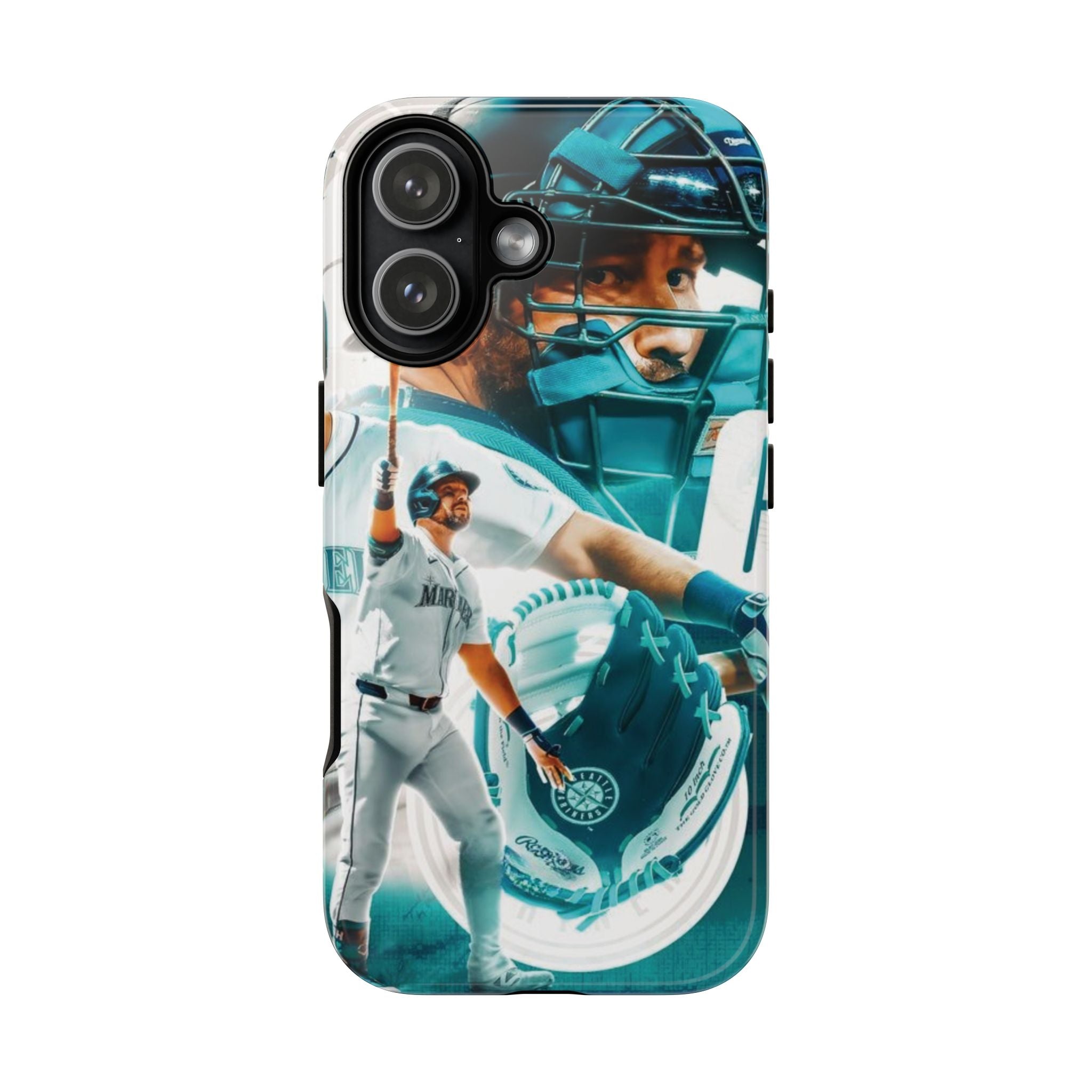 6 Style Cal Raleigh Baseball Player Seattle Mariners Inspire custom Sport Phone Case Collection for iPhone 17-11, Samsung S25-S21
